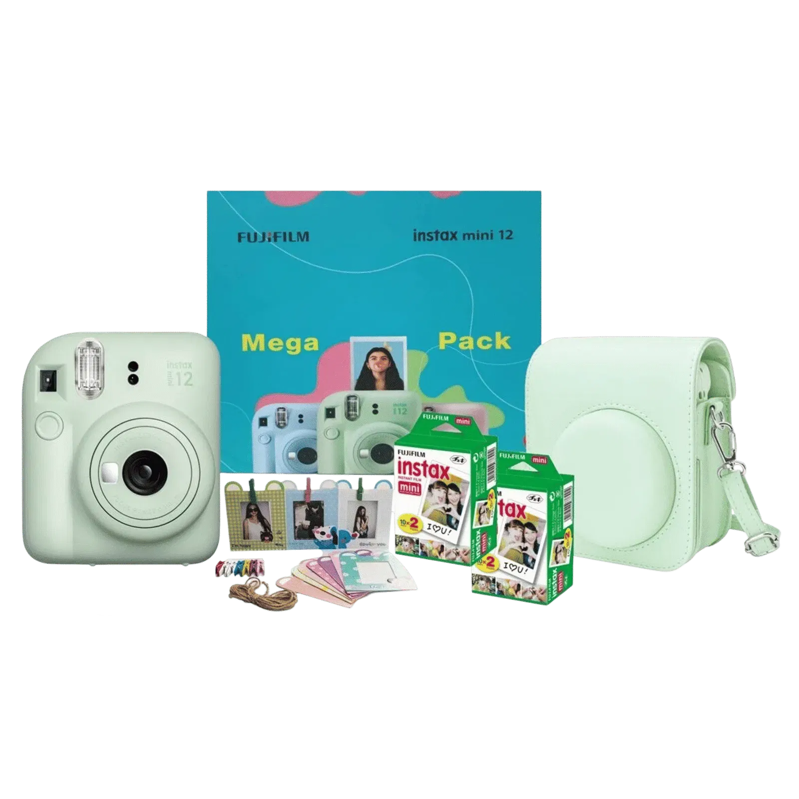 FUJIFILM Instax Mini 12 Mega Pack Instant Camera with 40 Shots Croma sale