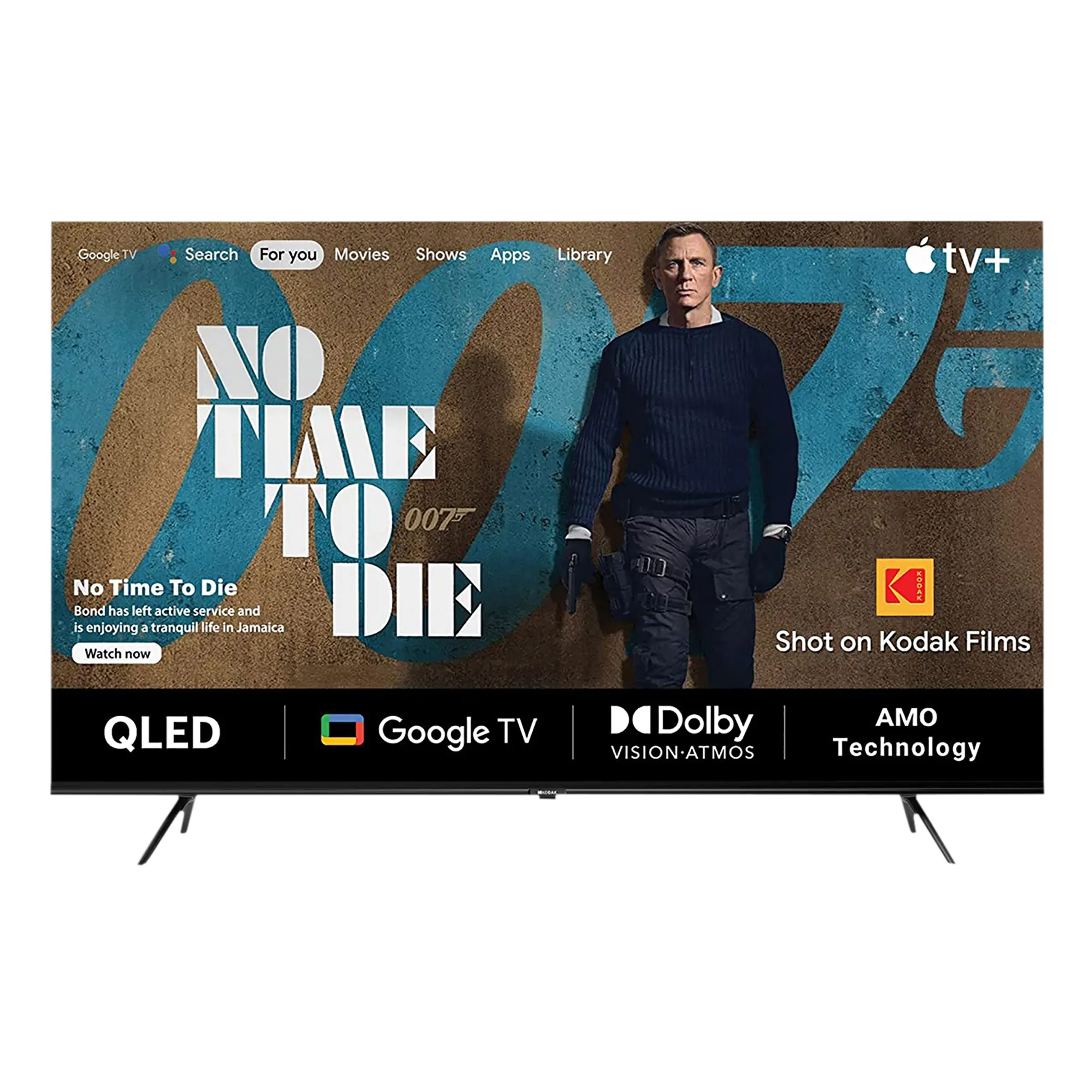 KODAK Matrix 140 cm (55 inch) 4 Star QLED 4K Ultra HD Google TV with DTS TruSurround Technology Croma sale