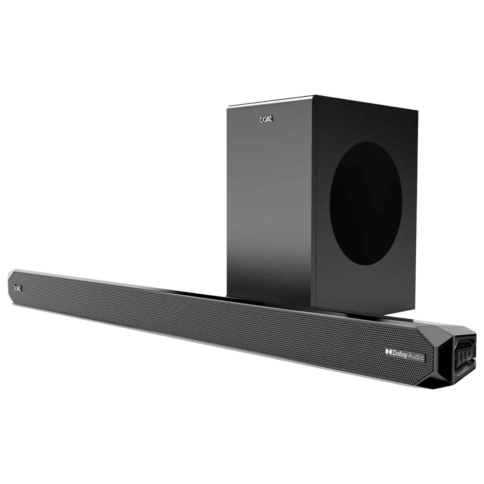 boAt Aavante Bar A2060 160W Bluetooth Soundbar with Remote (Dolby Audio, 2.1 Channel, Premium Black) Croma sale