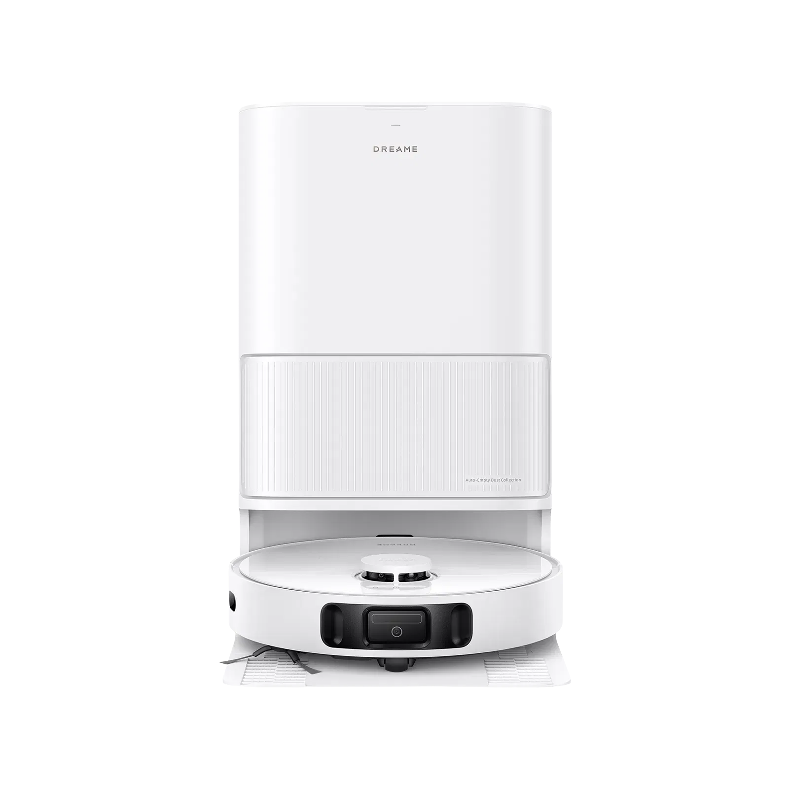 DREAME D20 Ultra Robotic Vacuum Cleaner & Mop with Duo Scrub Cleaning (Voice Control, White) Croma sale