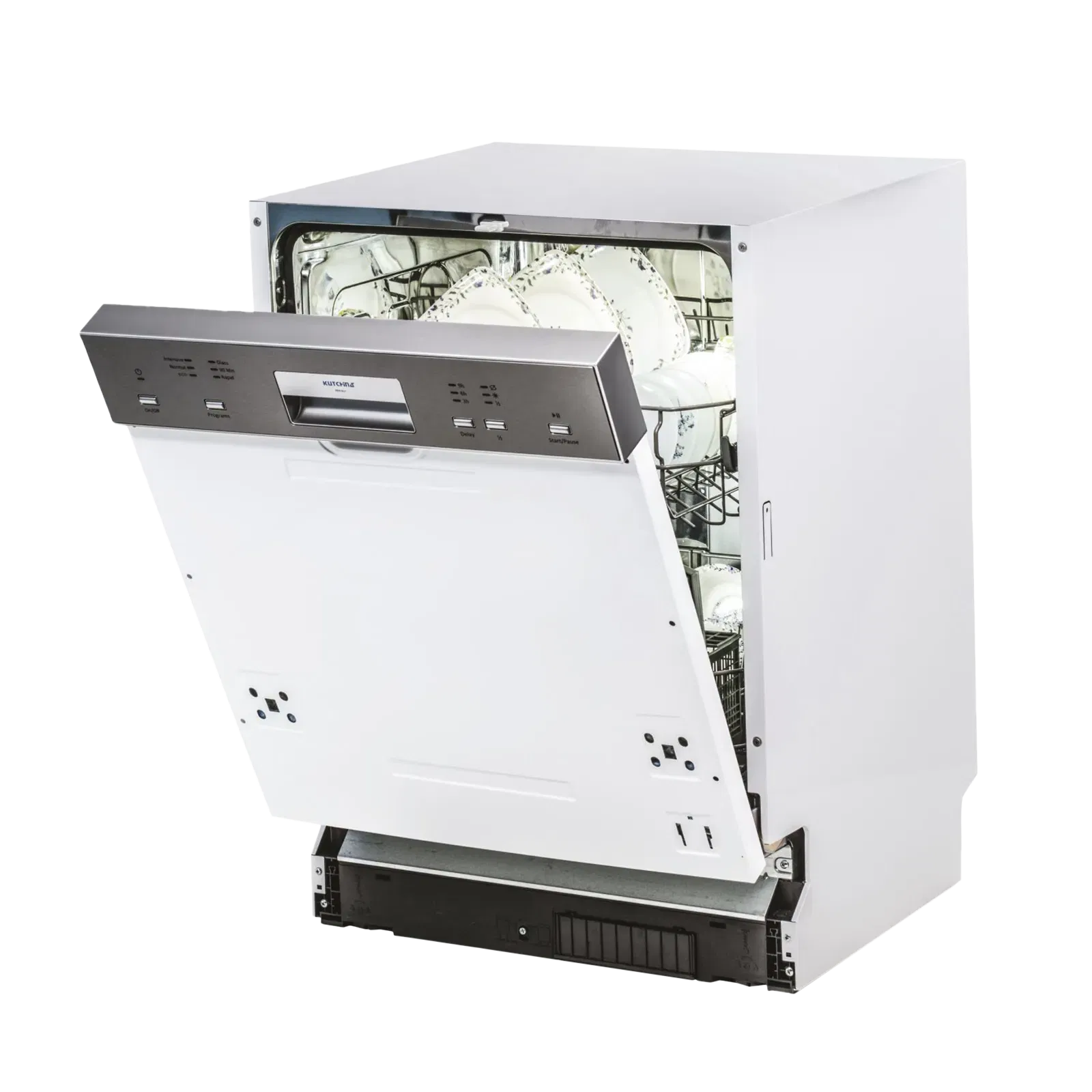 Kutchina KEN DLX 12 Place Settings Built-in Dishwasher with Digital Display Interface (White) Croma sale