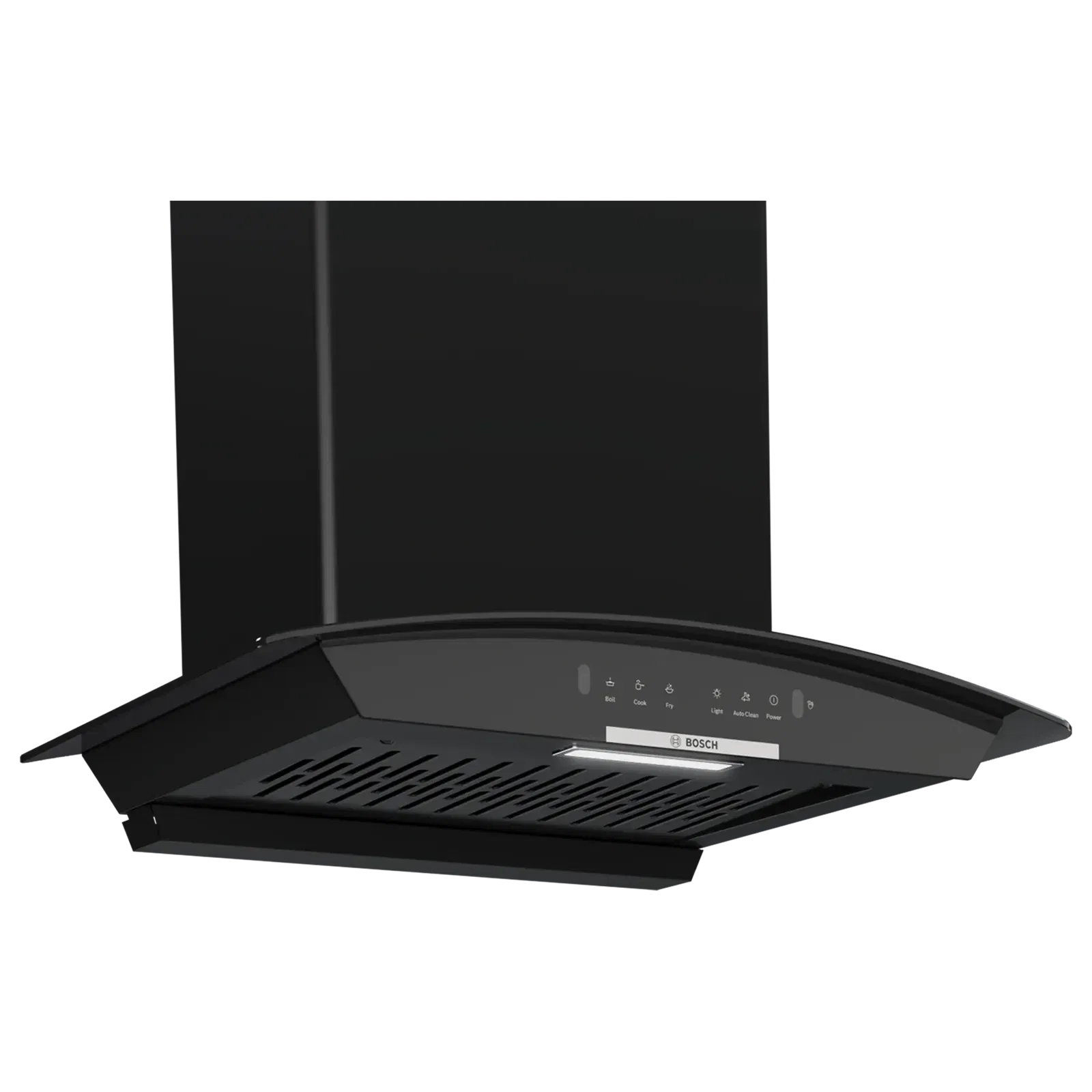 BOSCH Series 4 60cm 1300m3/hr Ducted Auto Clean Wall Mounted Chimney with Gesture Control (Black) Croma sale
