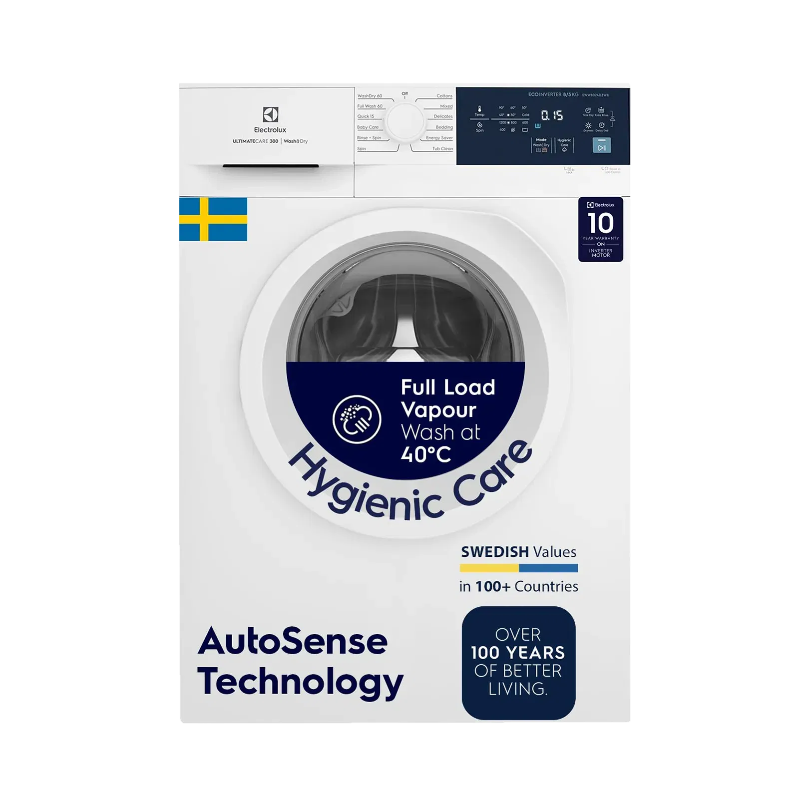 Electrolux UltimateCare 300 8 kg/5 kg Fully Automatic Front Load Washer Dryer Croma sale