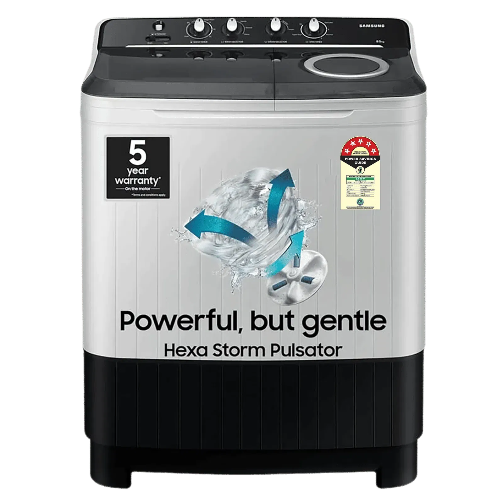 SAMSUNG 10.5 kg 5 Star Semi Automatic Washing Machine Croma sale