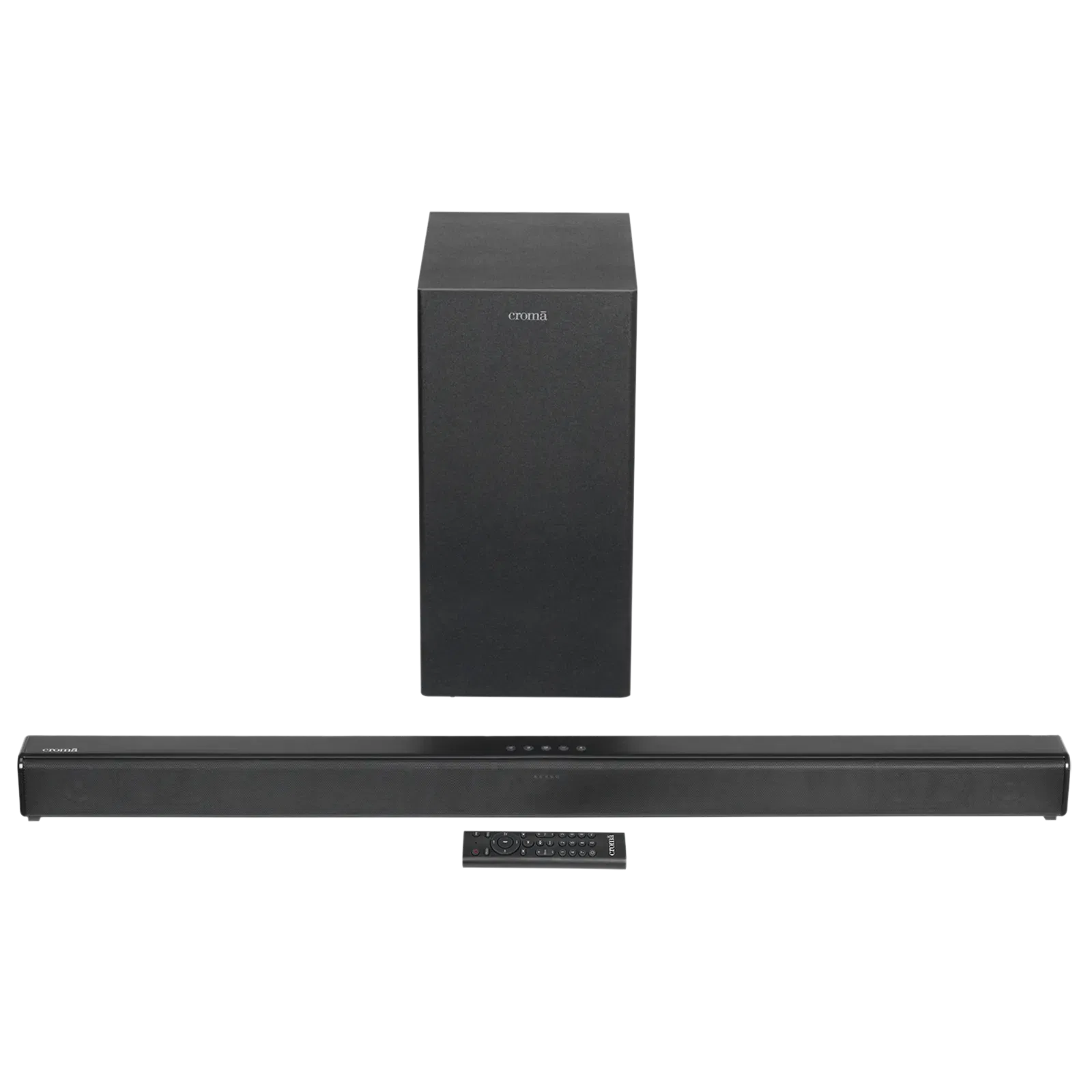 Croma 120W Soundbar with Remote (Preset EQ Modes, 2.1 Channel) Croma sale