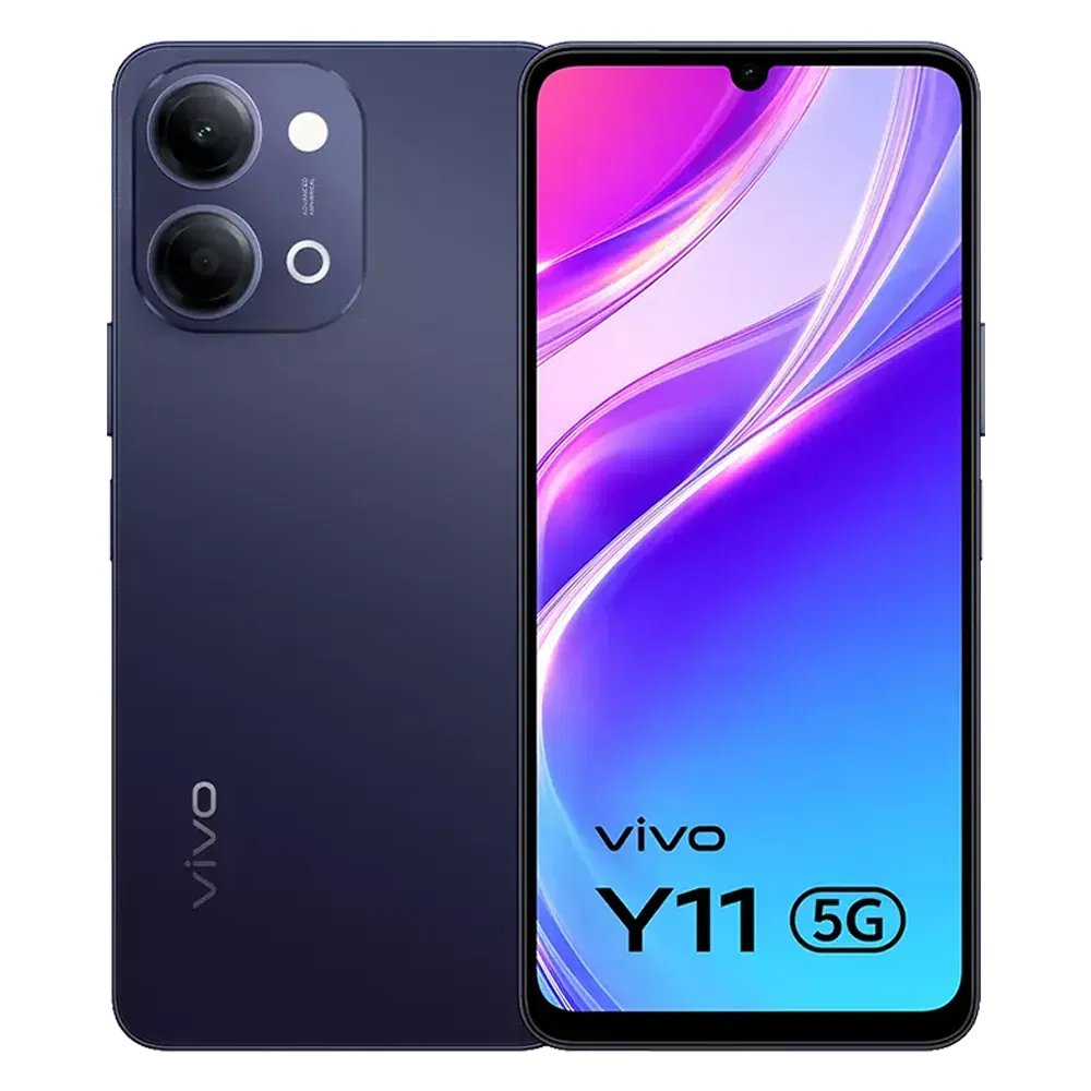 vivo Y11 5G (4GB RAM, 128GB, Mystic Blue) Croma sale