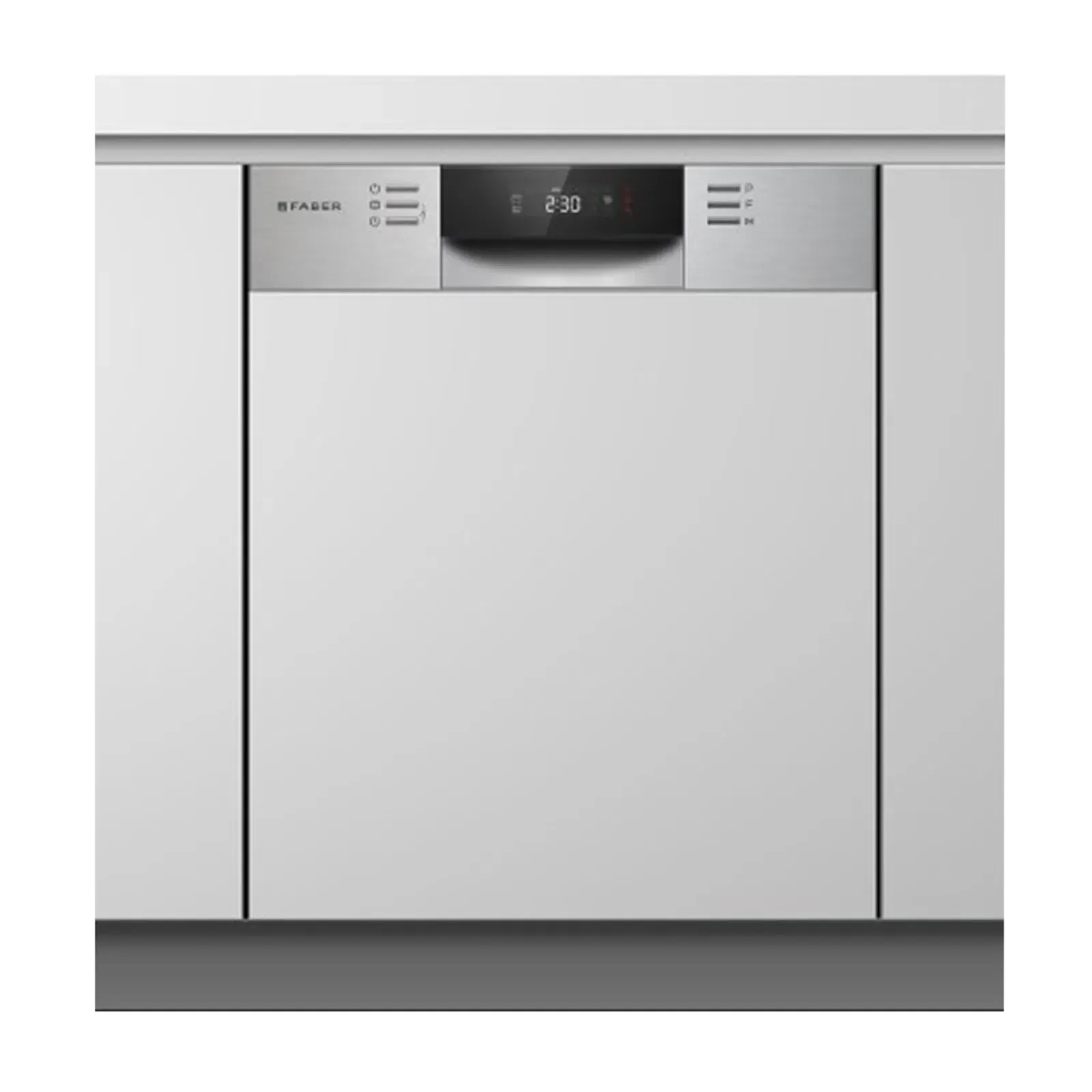 FABER FSID 8PR 14S 14 Place Settings Built-in Dishwasher with Salt & Rinse Aid Indicator Croma sale