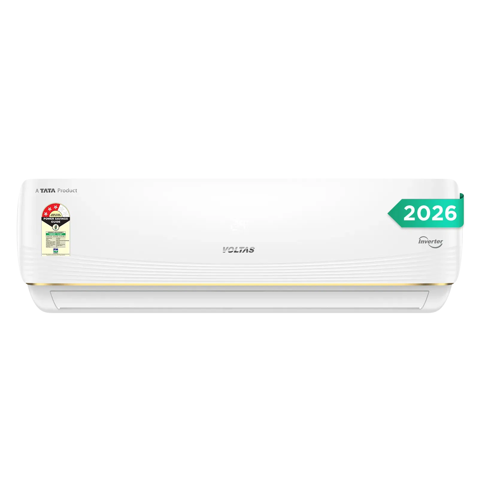 VOLTAS 183INV Vertis AI Zest Gold Convertible 1.5 Ton 3 Star Inverter Split AC Croma sale