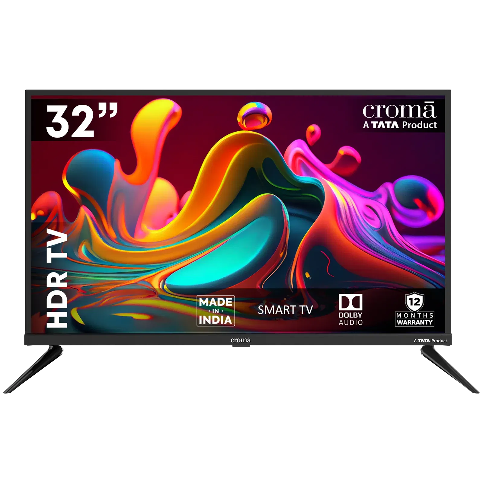 Croma 80 cm (32 inch) 2 Star LED HD Ready Smart Linux TV Croma sale