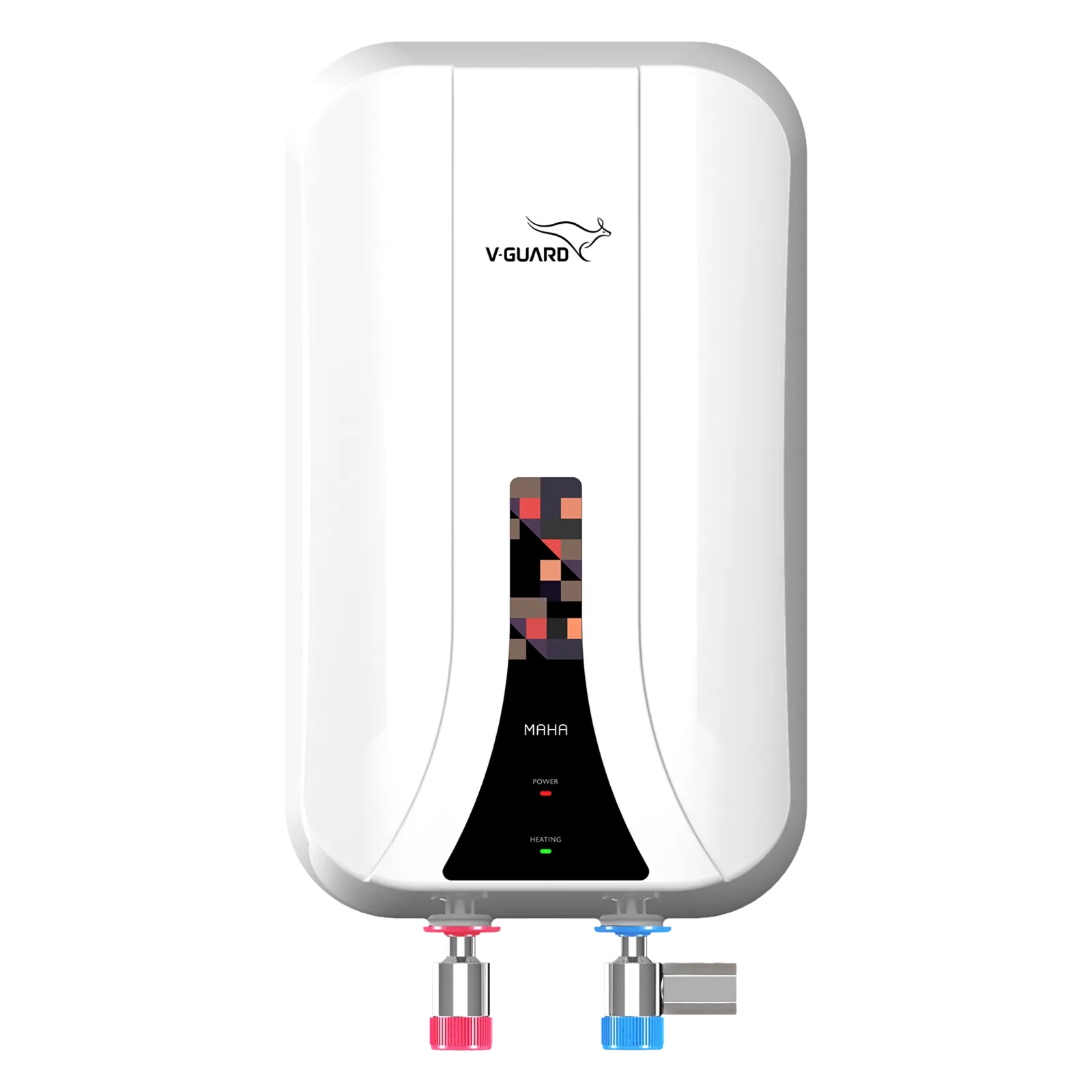V-GUARD Maha 5 Litre Vertical Instant Geyser with Stainless Steel Tank (White) Croma sale