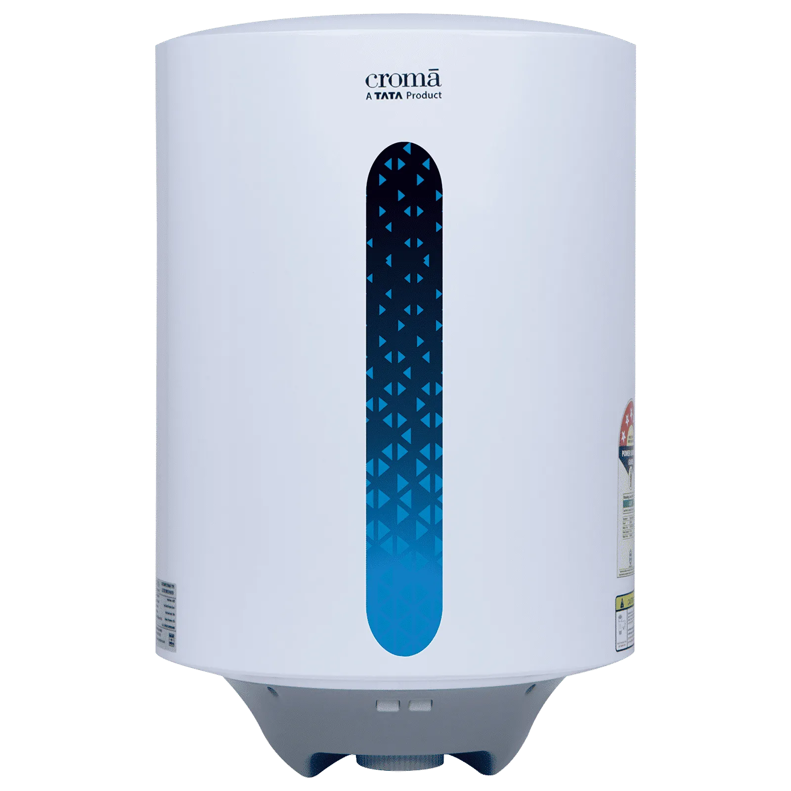 Croma 15 Litres 5 Star Vertical Storage Geyser with Temperature Control Knob (White) Croma sale