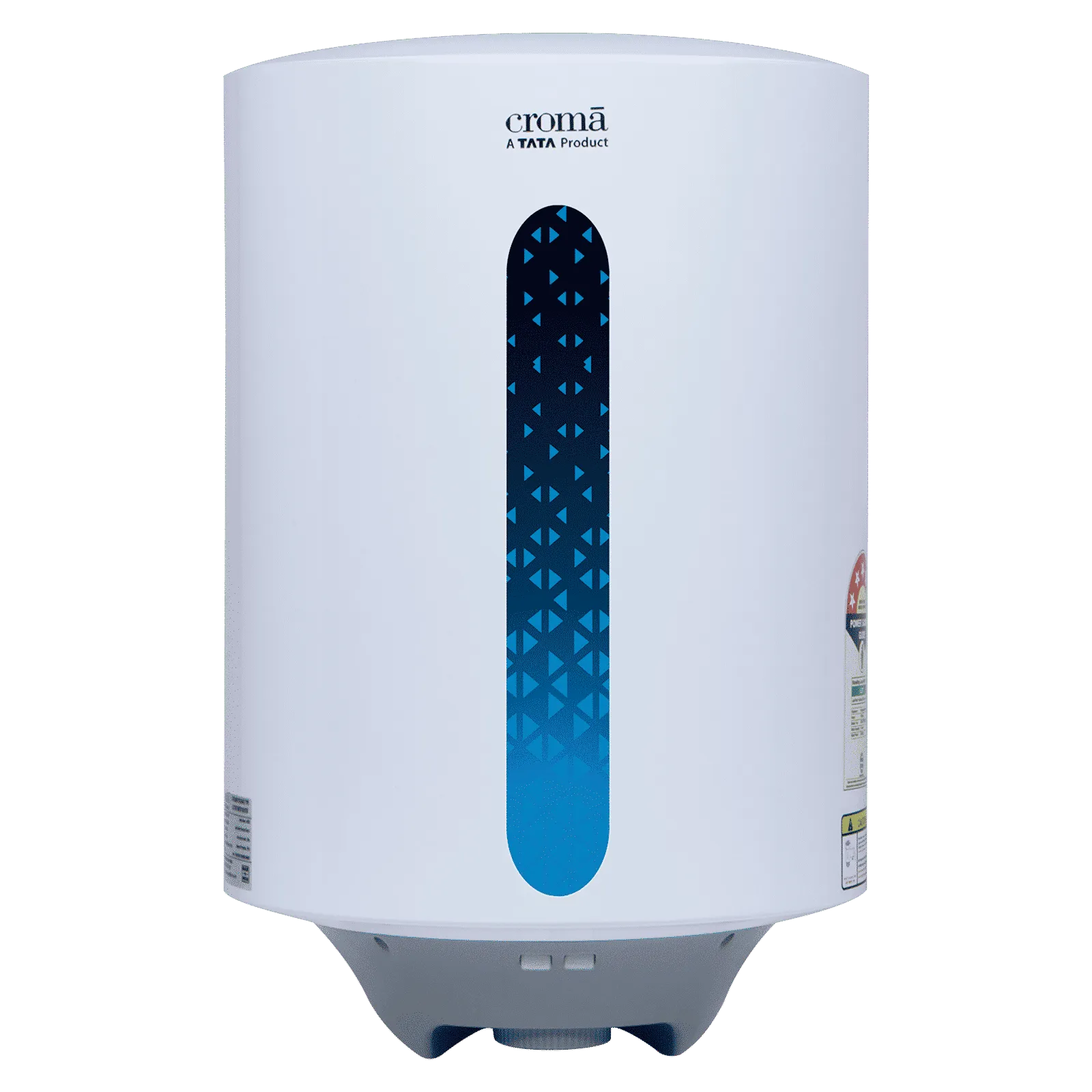 Croma 25 Litres 5 Star Vertical Storage Geyser with Temperature Control Knob (White) Croma sale