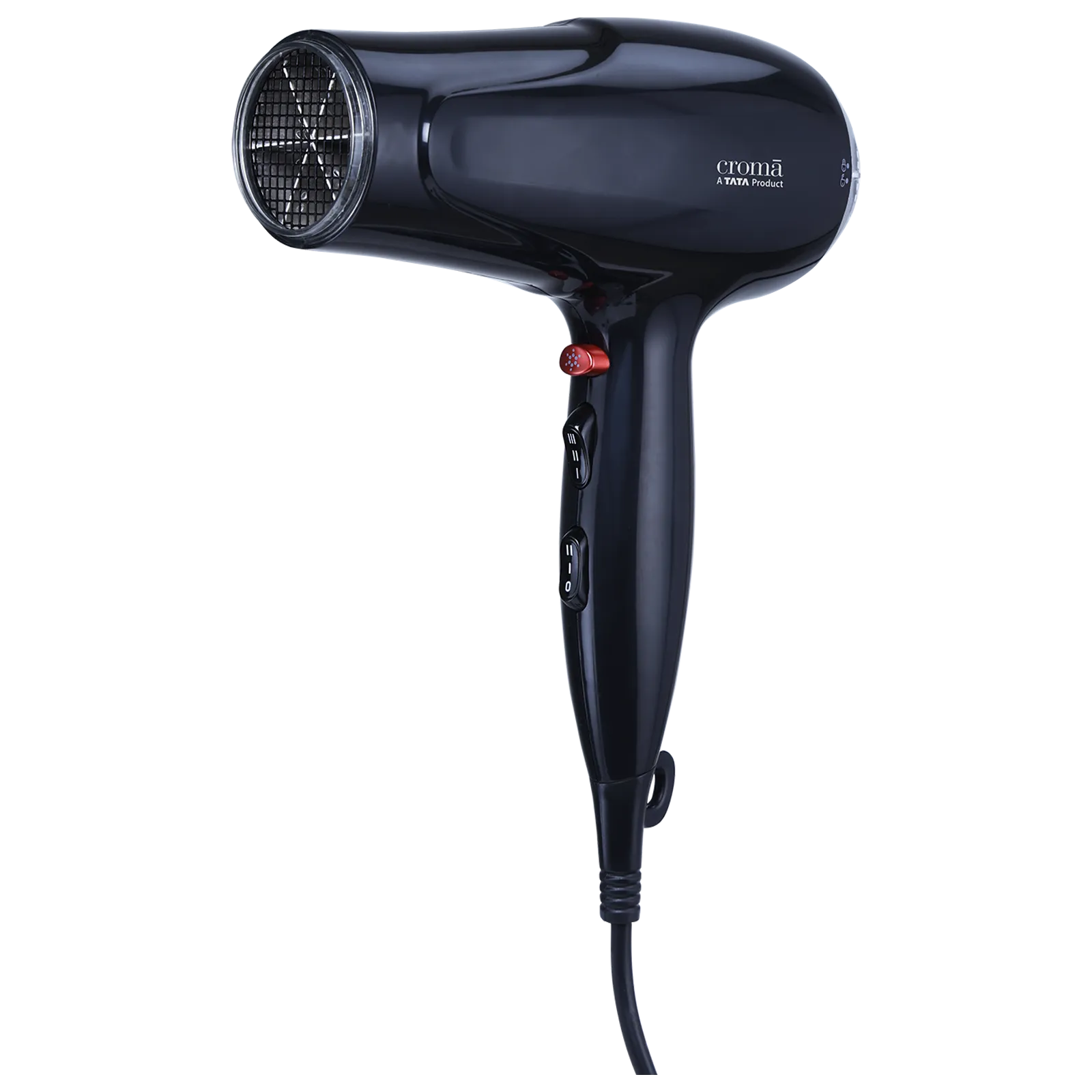 Croma 2200 W Hair Dryer with 3 Heat Setting and Cool Shot Function (Overload function, Black Croma sale