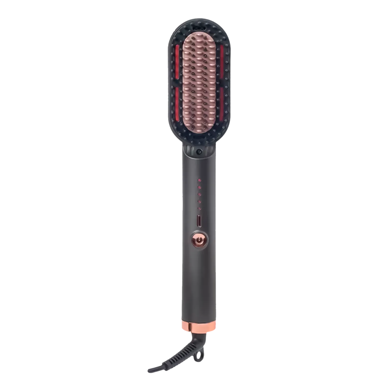 Croma Hair Straightening Brush with Ionic Care Function (Sky Grey) Croma sale