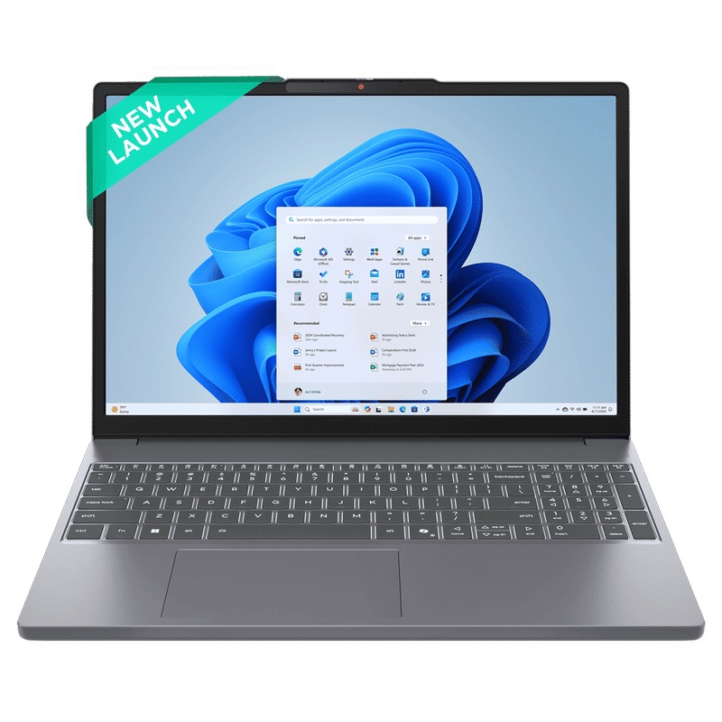 Lenovo IdeaPad Slim 3 15ARP10 AMD Ryzen 7 Thin & Light (16GB, 512GB SSD, Windows 11 Home, 15.3 inch WUXGA IPS Display, MS Office Home 2024, Luna Grey, 1.59 KG) Croma sale