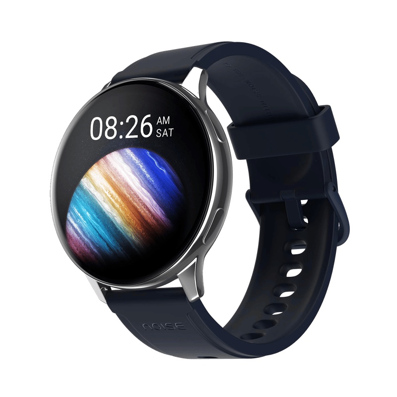 Noise Vortex Plus Smartwatch with Bluetooth Calling (37mm AMOLED Display, IP68 Water Resistant, Space Blue Strap) Croma sale
