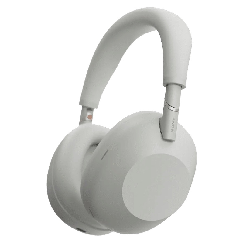 SONY 1000X Series WH-1000XM6 Bluetooth Headphone with Mic (Adaptive Noise Cancellation, Over Ear, Platinum Silver) Croma sale