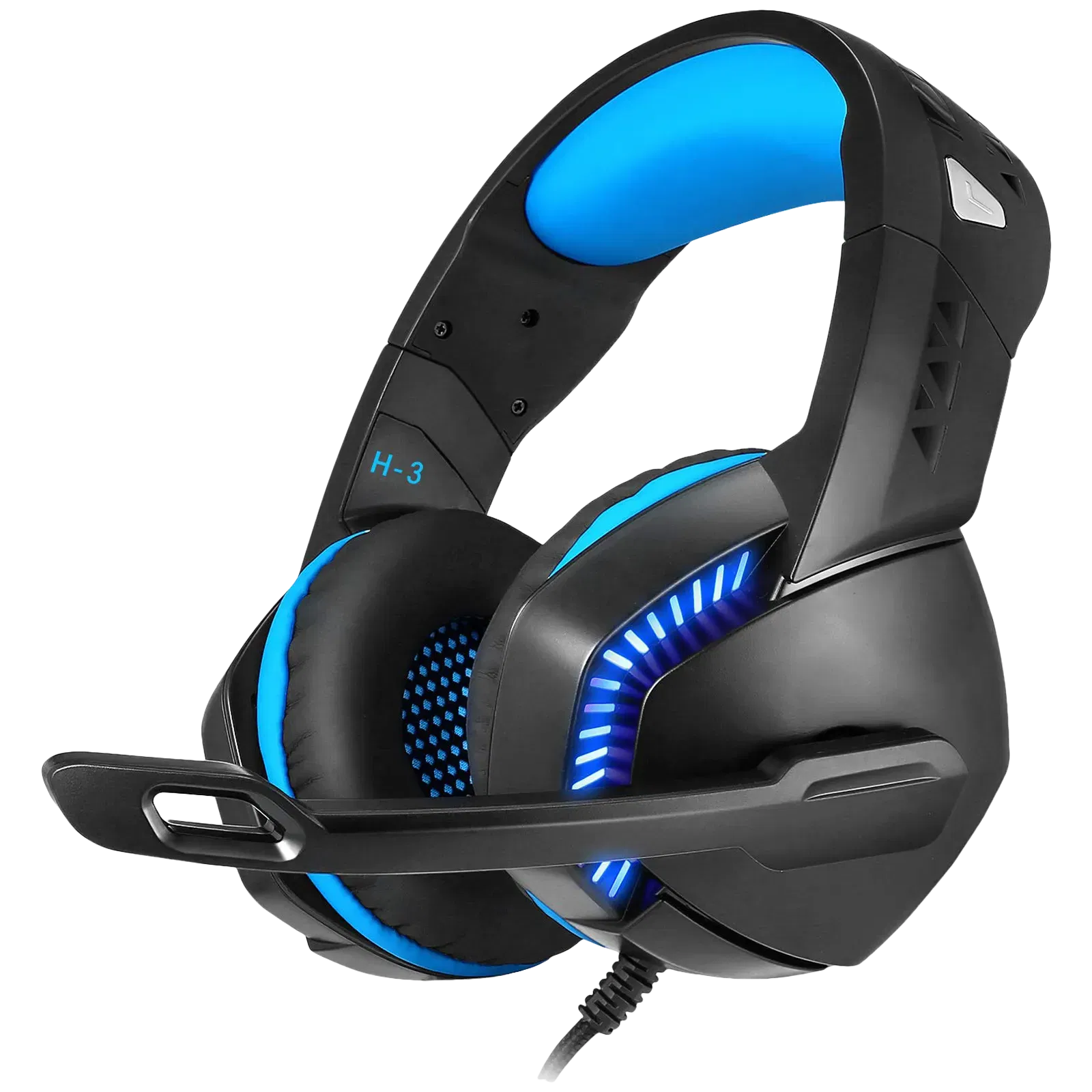 Cosmic Byte H3 Over-Ear Wired Gaming Headset with Mic (Blue) Croma sale