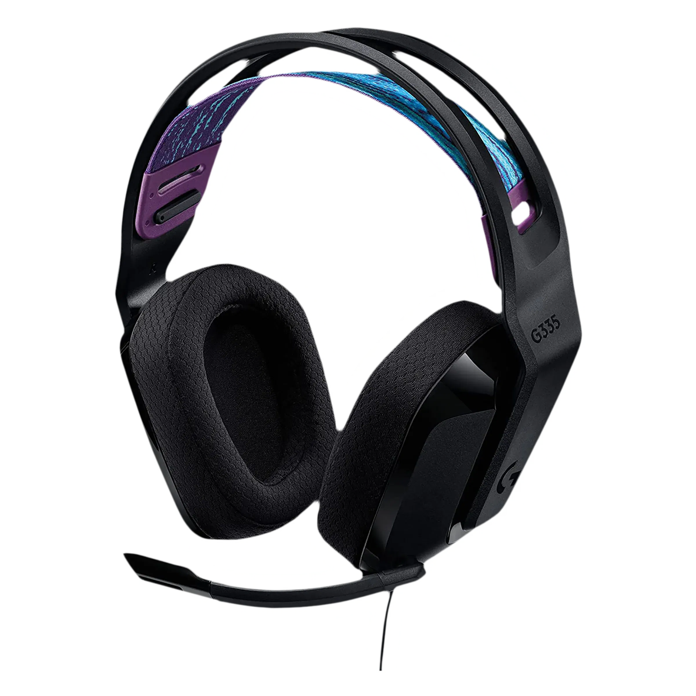 Logitech G335 Wired Headphone with Mic (Over Ear, Black) Croma sale
