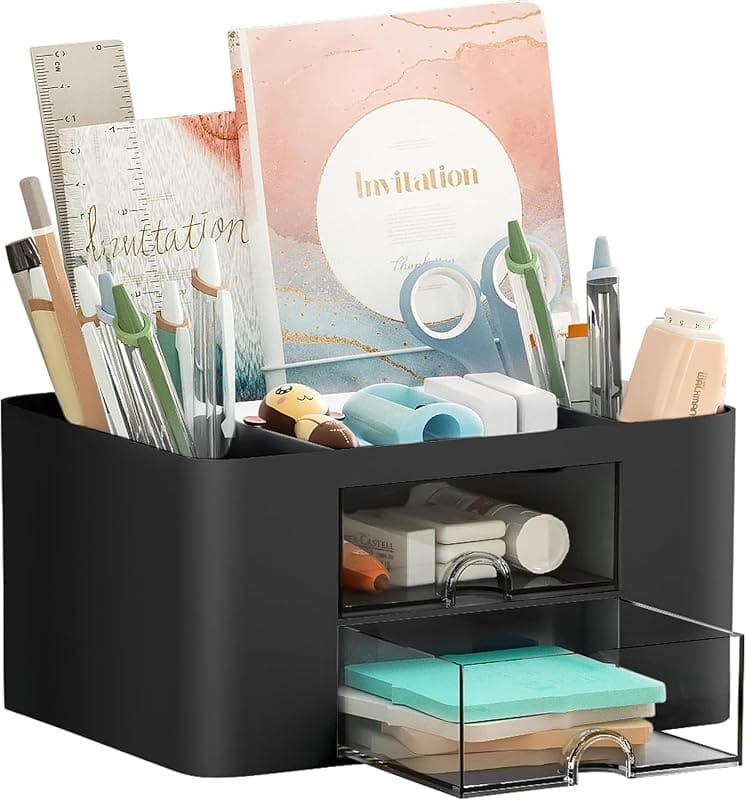 Desktop Organizer Pen Stand Office