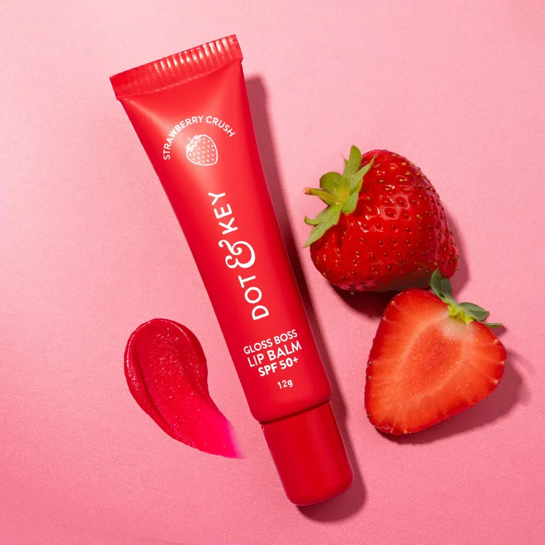 Vitamin C + E Gloss Boss Lip Balm In-Vivo Tested SPF 50+ PA+++ Dot & Key sale