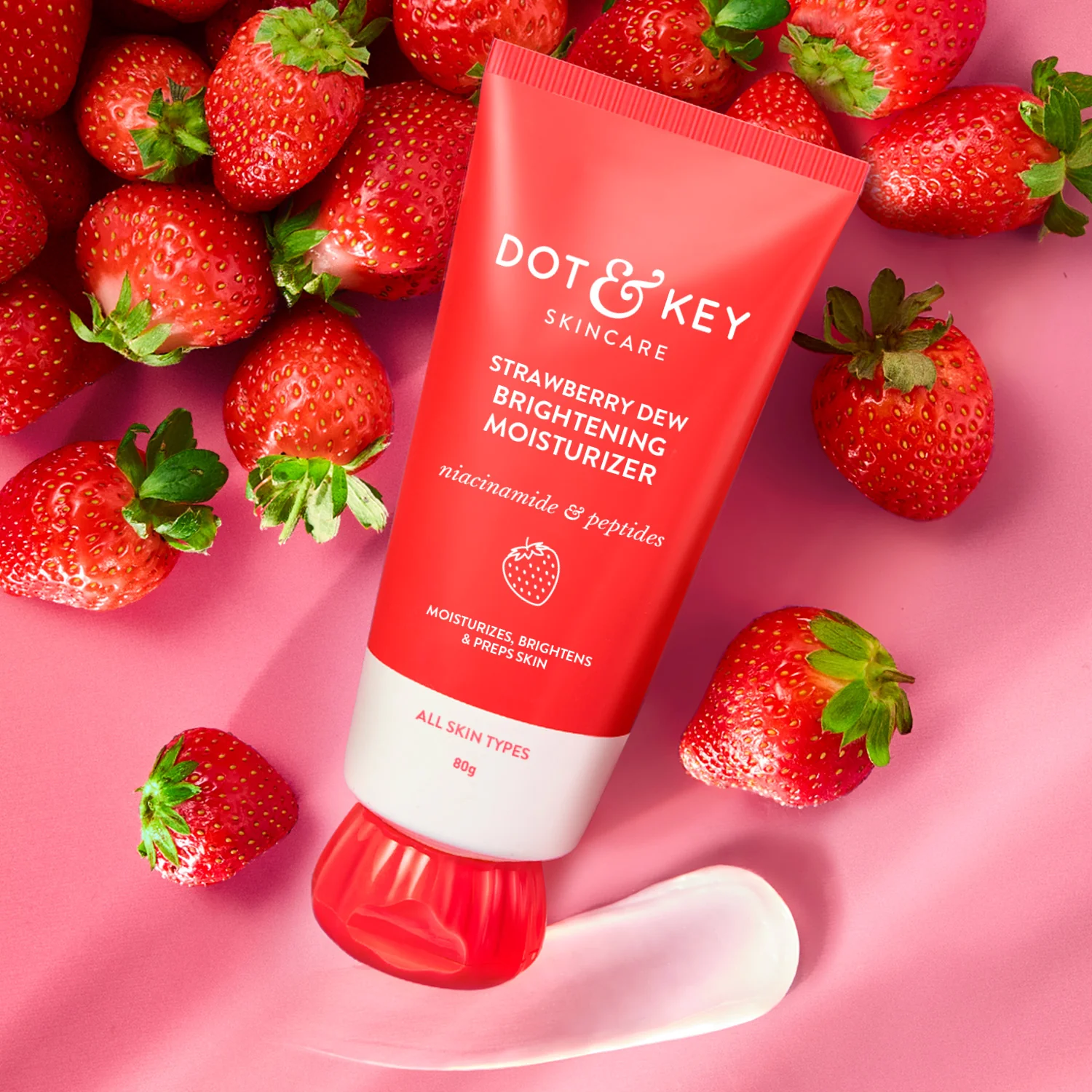 Strawberry + Niacinamide Moisturizer Dot & Key sale