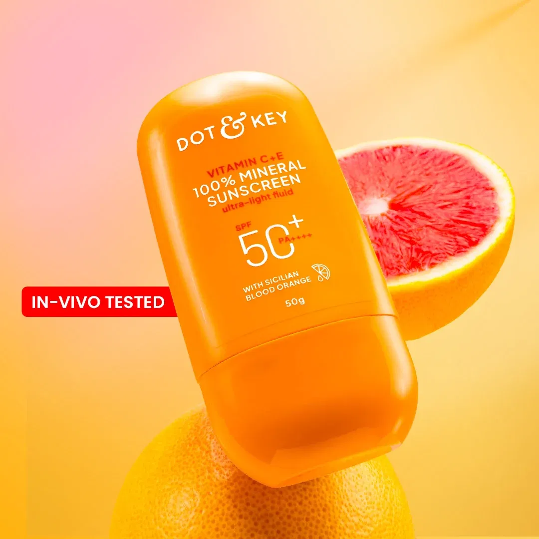 Vitamin C + E 100% Mineral Sunscreen In-Vivo Tested SPF 50+ PA++++ Dot & Key sale