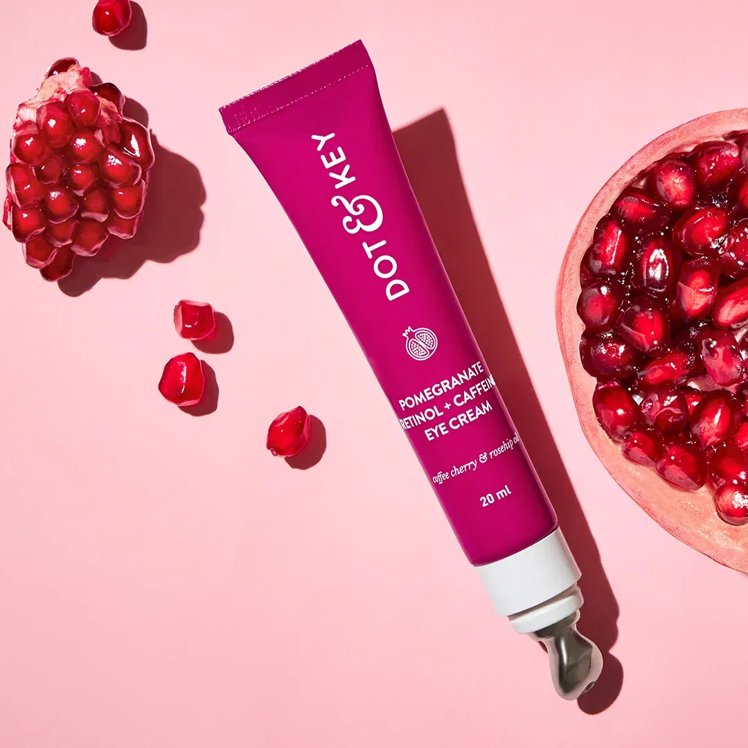Pomegranate + Retinol Eye Cream for Dark Circles Dot & Key sale