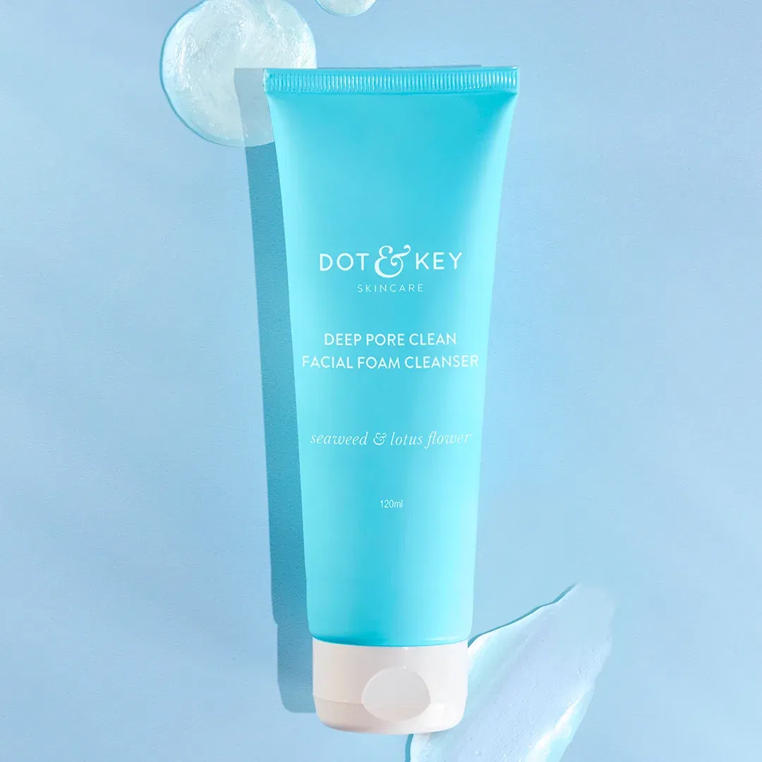 Deep Pore Clean Foaming Face Wash Dot & Key sale