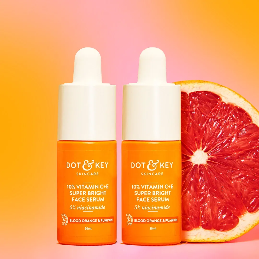 10% Vitamin C + E Face Serum, Pack of 2 Dot & Key sale