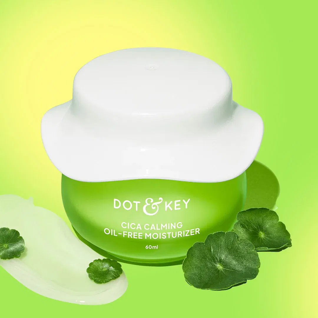 Cica + Niacinamide Oil-Free Gel Moisturizer For Face Dot & Key sale