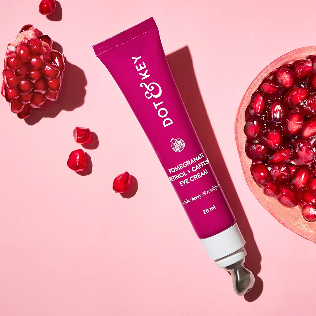 Pomegranate + Retinol Eye Cream for Dark Circles Dot & Key sale