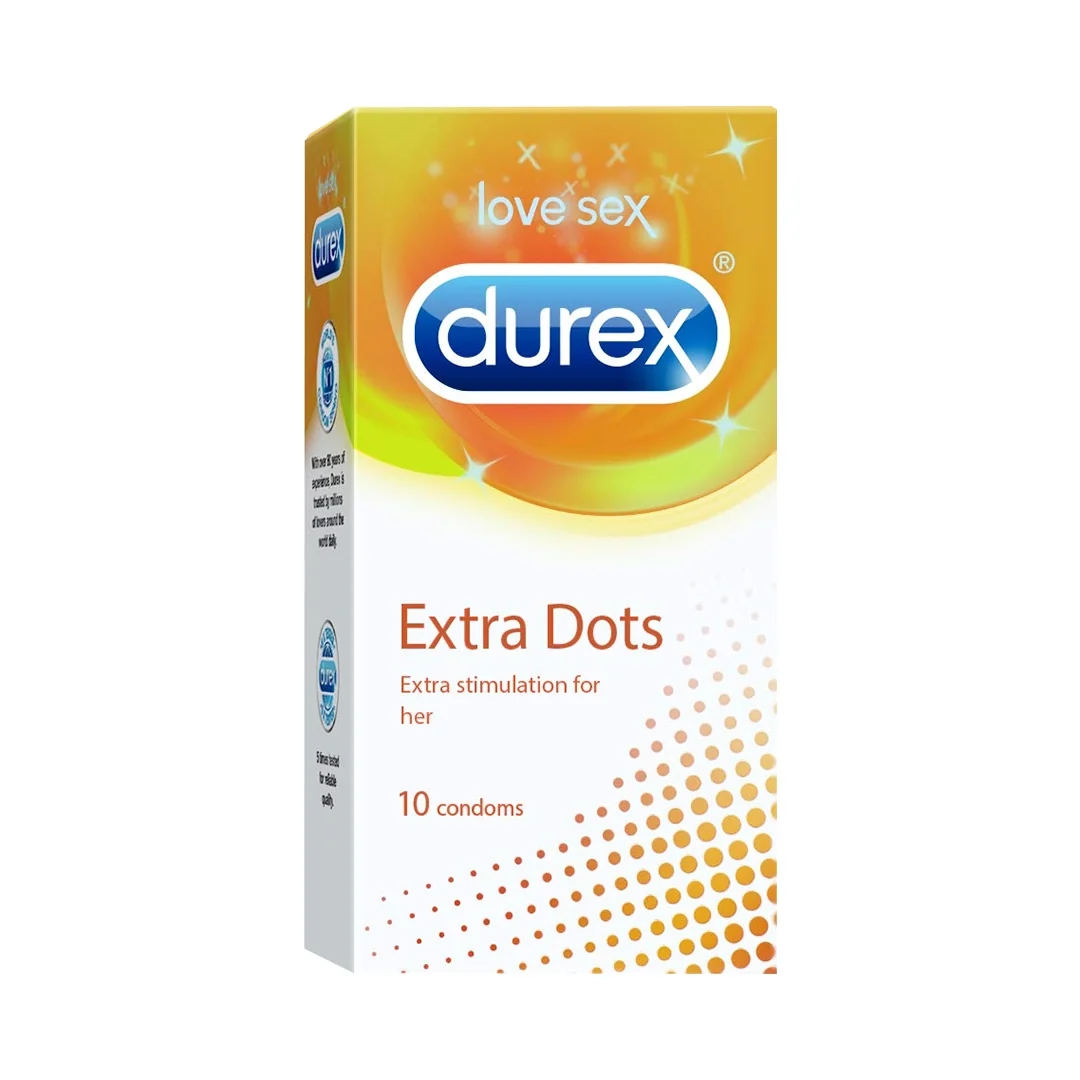 Durex Extra Dots 10 Condoms Durex India sale