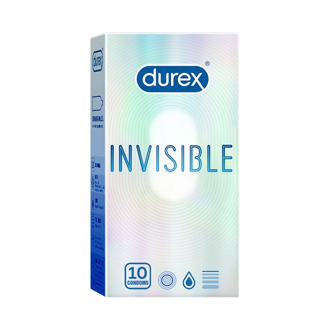 Durex Invisible - 10 Condoms Durex India sale