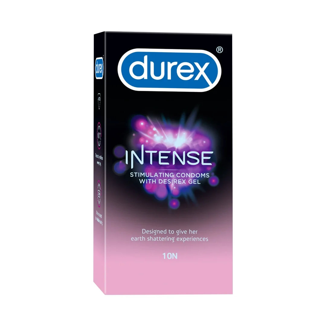 Durex Intense - 10 Condoms Durex India sale