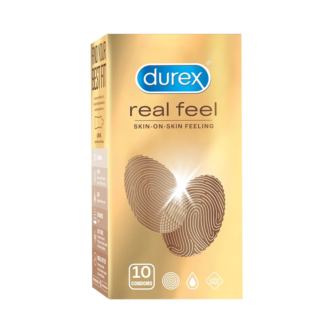 Durex Real Feel - 10 Condoms Durex India sale