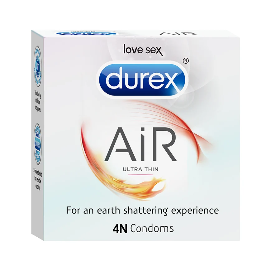 Durex Air - 4 Condoms Durex India sale