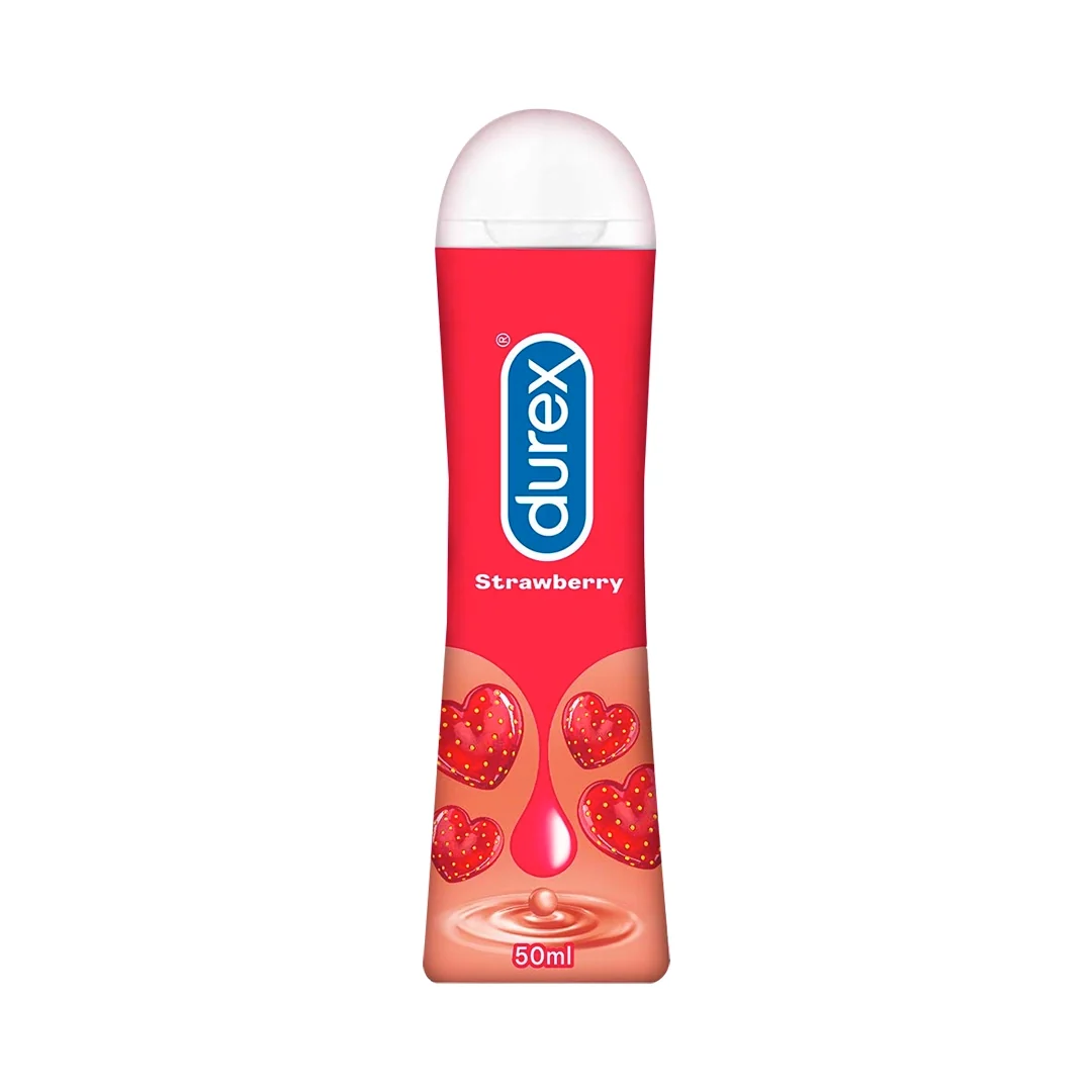 Durex Strawberry Flavoured Intimate Lube | Water-Based Durex India sale