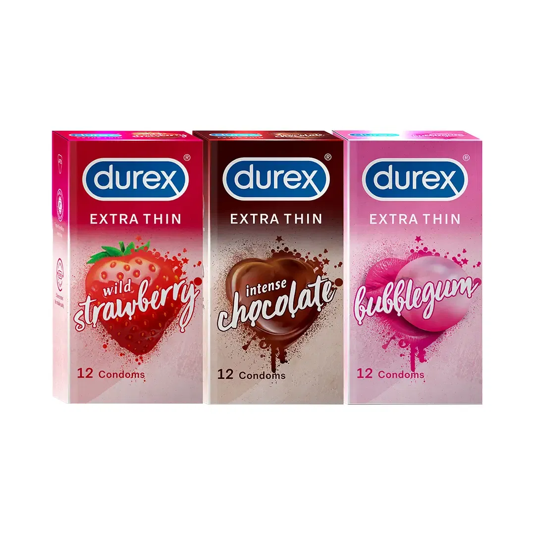 Durex Assorted Flavours, 36 Condoms Durex India sale