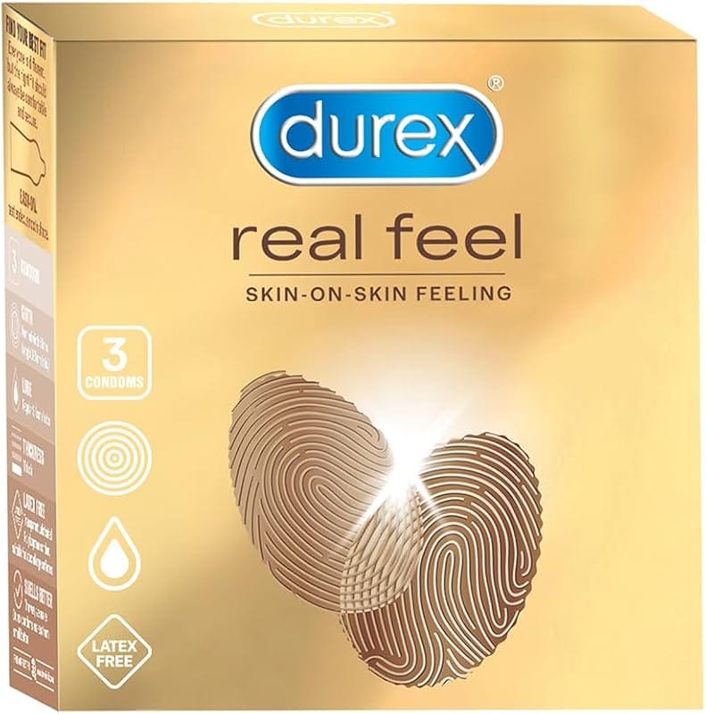 Durex Natural Feeling Condoms 3 Count