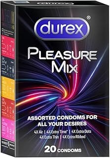Durex Pleasure Me Ribbed Condoms