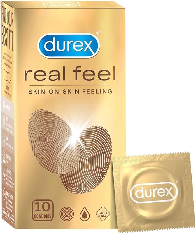 Durex Real Feel Non Latex Condoms 10 Count