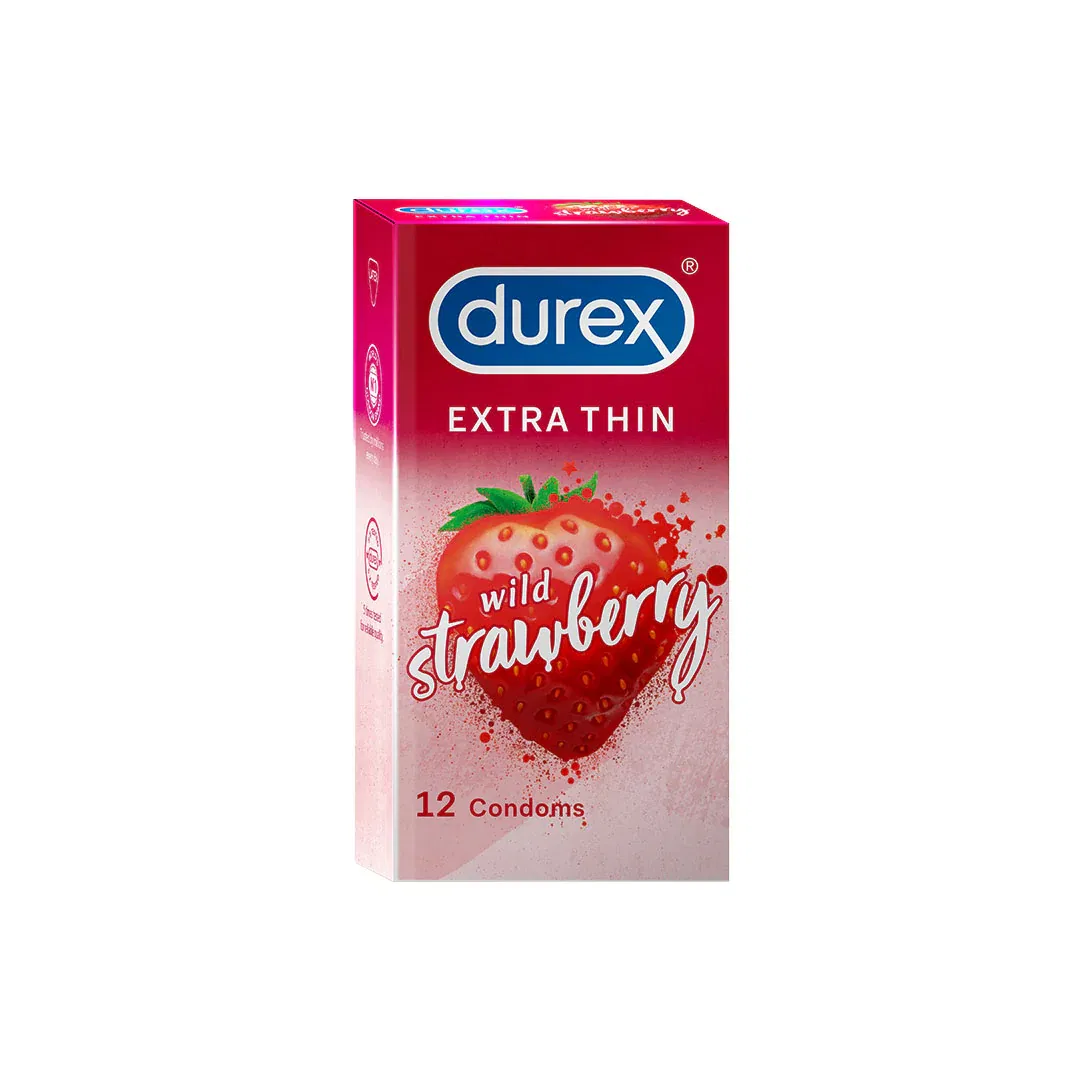 Durex Strawberry Flavoured Condoms