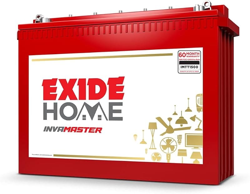 Exide Insta Brite 150Ah Tall Tubular Battery