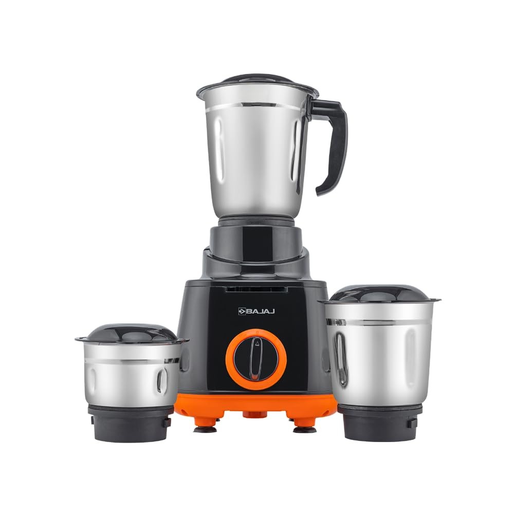 Bajaj Rex 500W Mixer Grinder, 3 Jars Amazon sale