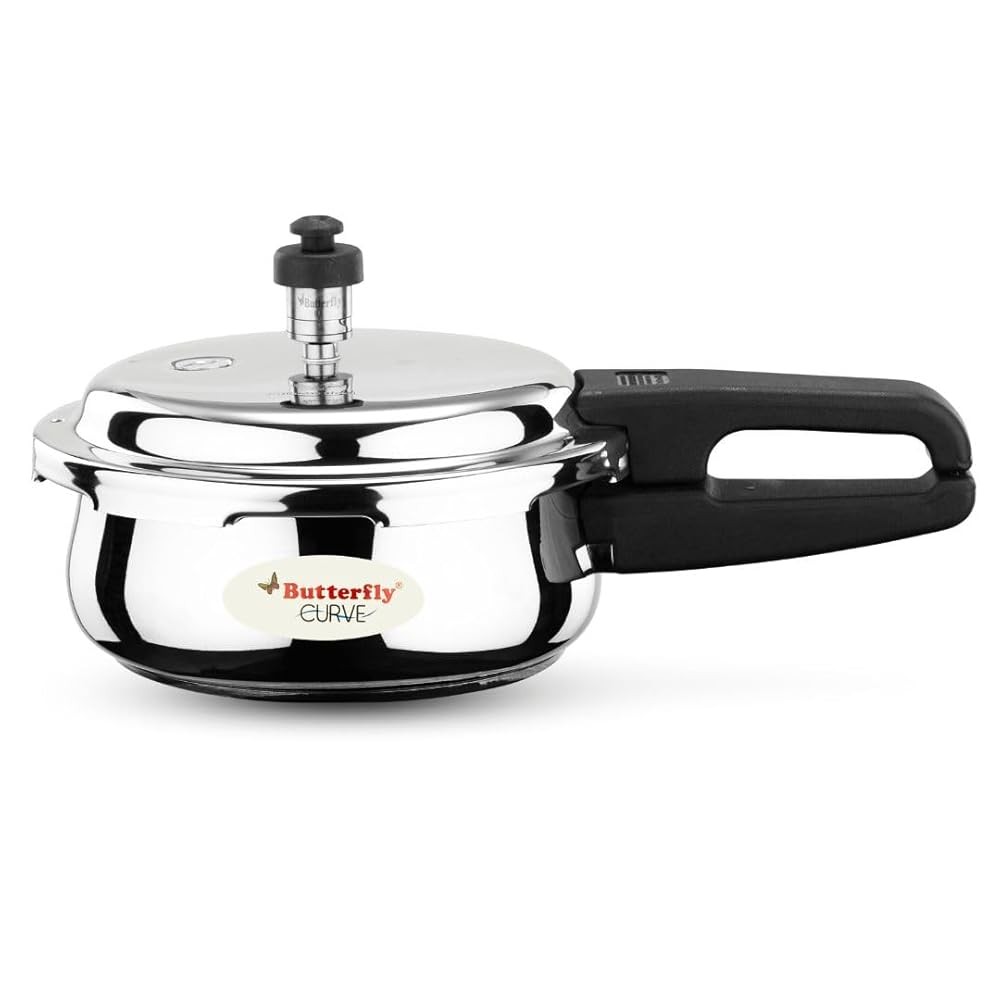 Butterfly Curve 2L Stainless Steel Pressure Cooker Amazon sale