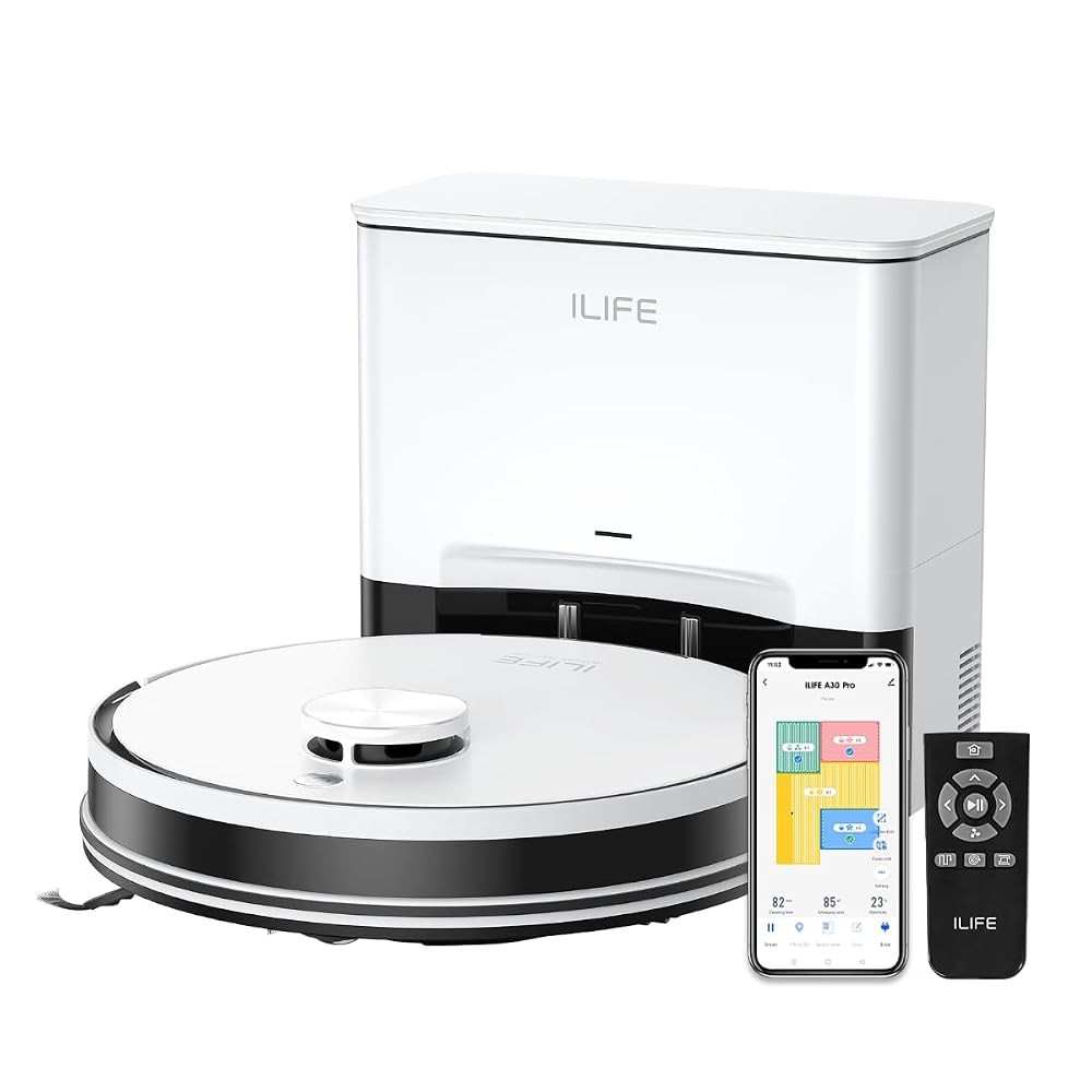 ILIFE A30 Pro Robot Vacuum with Self-Empty Station Amazon sale