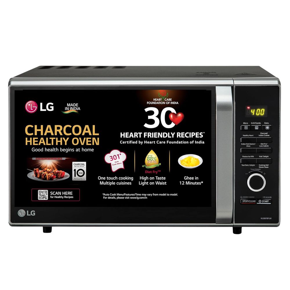 LG 28 L charcoal convection microwave Croma sale