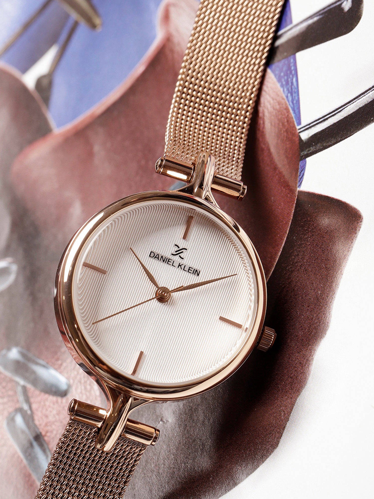 Daniel Klein Silver Dial Watch (Women) Nykaa Fashion sale