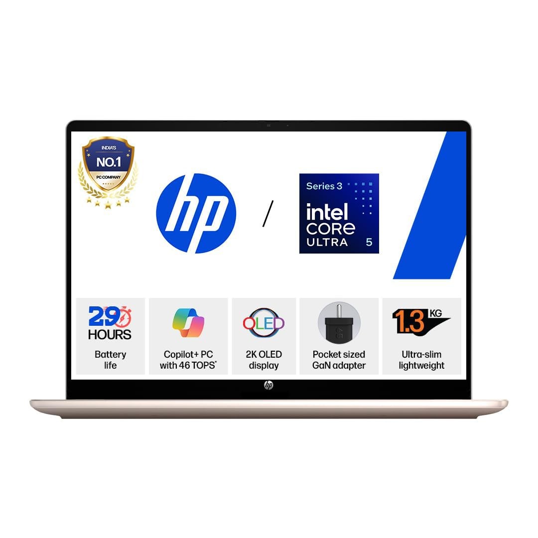 HP OmniBook 5 Next Gen AI laptop (Core Ultra 5, 16GB) Vijay Sales sale